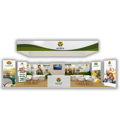 100 sqm island stand ADNEC